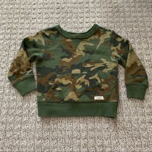 Boys Polo by Ralph Lauren Camouflage Sweatshirt